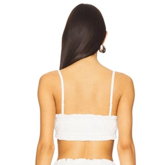 MORE TO COME Shirred Crop top - Picture 2 of 4